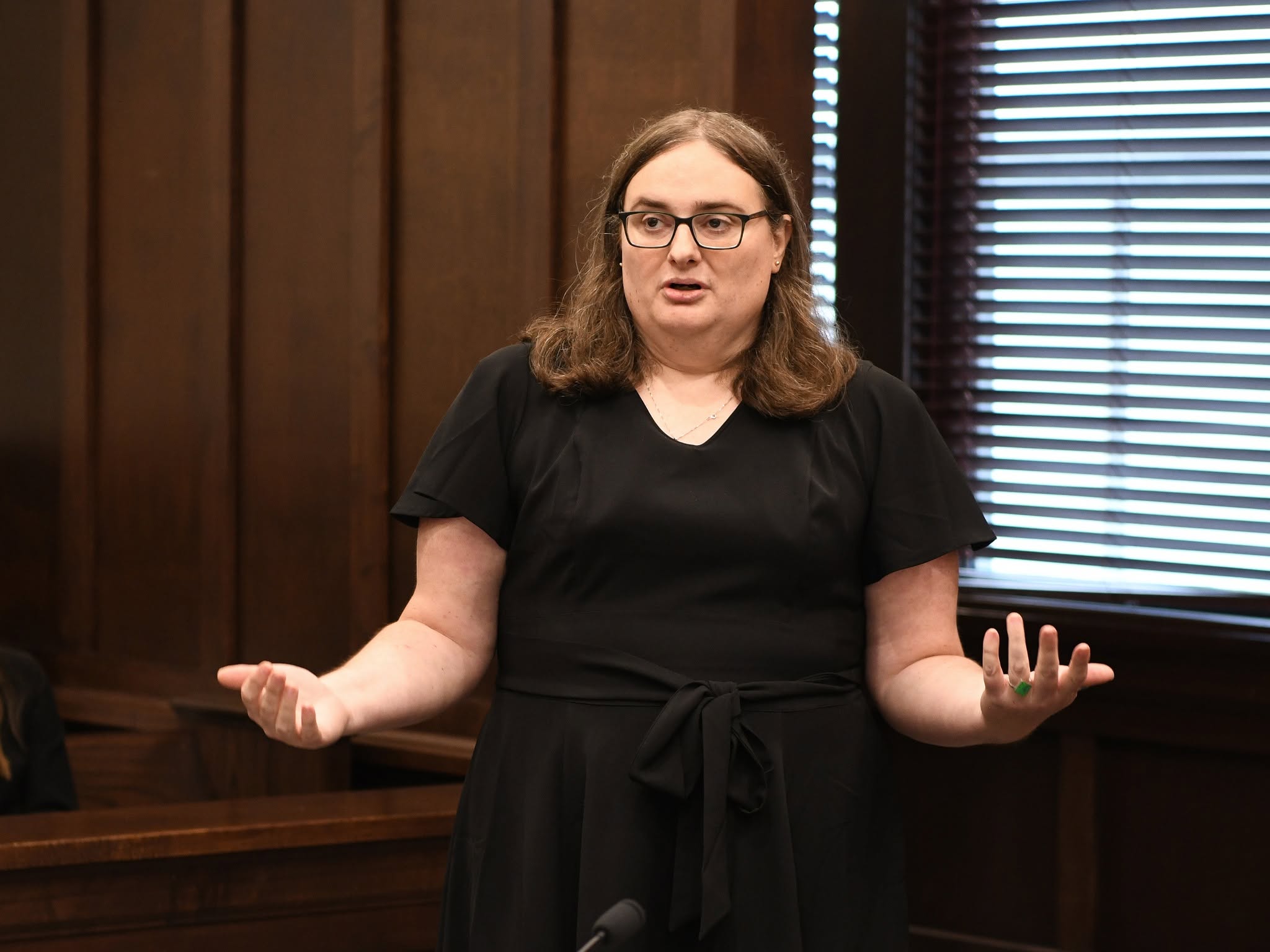 Summer Trial Academy Student Addressing the Court